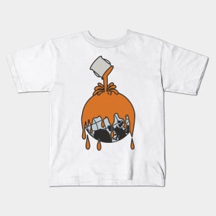 Real Paint (Orange) Kids T-Shirt